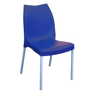 Tulip Side Chair - Dark Blue